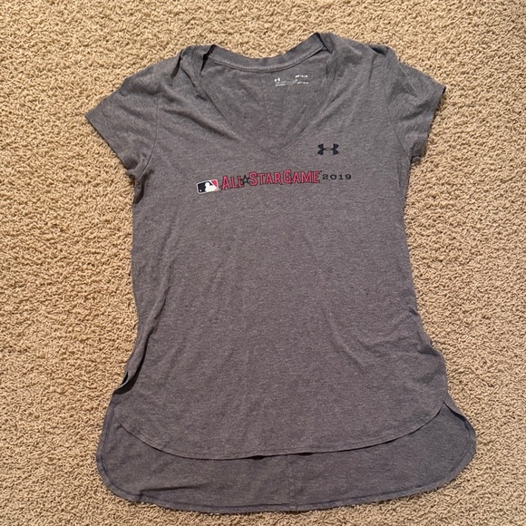 Under Armour Women's Gray 2019 MLB All-Star Game Tee size Medium - Picture 1 of 4